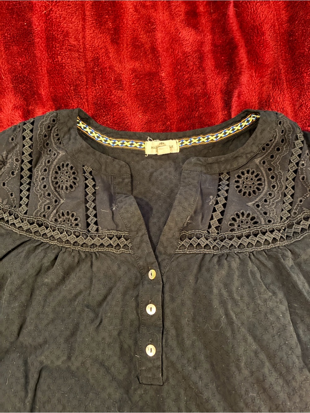 Mason and Belle blouse L